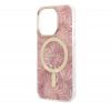 Guess Jungle MagSafe Apple iPhone 14 Pro Max hátlap tok, pink + MagSafe töltő