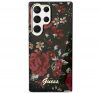 Guess Flower Collection Samsung Galaxy S23 Ultra hátlap tok , keki