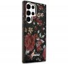 Guess Flower Collection Samsung Galaxy S23 Ultra hátlap tok , keki