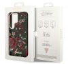 Guess Flower Collection Samsung Galaxy S23 Ultra hátlap tok , keki