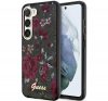 Guess Flower Collection Samsung Galaxy S23+ hátlap tok , keki