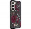 Guess Flower Collection Samsung Galaxy S23+ hátlap tok , keki