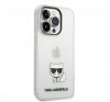 Karl Lagerfeld Choupette Body Apple iPhone 14 Pro hátlap tok, átlátszó