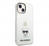 Karl Lagerfeld Choupette Body Apple iPhone 14 Plus hátlap tok, átlátszó