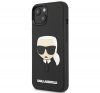 Karl Lagerfeld 3D Rubber Karl's Head Apple iPhone 14 Plus hátlap tok, fekete