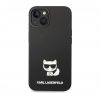 Karl Lagerfeld Silicone Choupette Body Apple iPhone 14 Plus hátlap tok, fekete