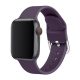 Phoner Clasp Apple Watch csatos szilikon szíj, 38/40/41mm, lila