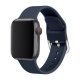 Phoner Clasp Apple Watch csatos szilikon szíj, 38/40/41mm, kék