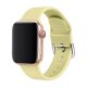 Phoner Clasp Apple Watch csatos szilikon szíj, 38/40/41mm, sárga