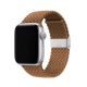 Phoner Spun Apple Watch csatos fonott szövet szíj, 38/40/41mm, kávé