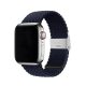 Phoner Spun Apple Watch csatos fonott szövet szíj, 38/40/41mm, szürke