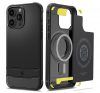 Spigen Rugged Armor MagFit Apple iPhone 15 Pro Max tok, Matte Black MagSafe, fekete