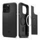 Spigen Mag Armor MagFit Apple iPhone 15 Pro Max tok, Matte Black MagSafe, fekete