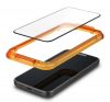 Spigen AlignMaster Glas.tR Apple iPhone 15 Pro Max, Tempered kijelzővédő fólia (2db)