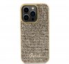 Guess Disco Metal Script Apple iPhone 15 Pro hátlap tok, arany