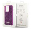 Guess Disco Metal Script Apple iPhone 15 Pro hátlap tok, fuksia