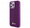 Guess Disco Metal Script Apple iPhone 15 Pro Max hátlap tok, fuksia