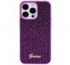 Guess Disco Metal Script Apple iPhone 15 Pro Max hátlap tok, fuksia