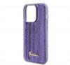 Guess Sequin Script Metal Apple iPhone 15 Pro Max hátlap tok, lila