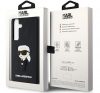 Karl Lagerfeld 3D Rubber Ikonik Samsung Galaxy S24 tok, fekete 