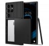 Spigen Slim Armor Samsung Galaxy S24 Ultra tok, fekete