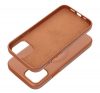 Roar Leather Magsafe iPhone 12 eco bőr tok, barna