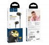 Hoco M70 Graceful vezetékes headset, 3,5mm Jack, fekete