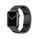 Forcell FA10 Apple Watch 42/44/45/49mm fém szíj, fekete