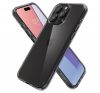 Spigen Ultra Hybrid Apple iPhone 15 Pro tok, Space Crystal, átlátszó-szürke, fekete-átlátszó