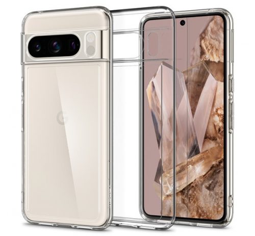 Spigen Ultra Hybrid Google Pixel 8 Pro Crystal Clear tok, átlátszó