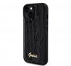 Guess Sequin Script Logo iPhone 15 Plus tok, fekete