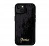 Guess Sequin Script Logo iPhone 15 Plus tok, fekete