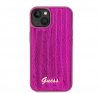 Guess Sequin Script Logo iPhone 13 tok, magenta