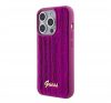 Guess Sequin Script Logo iPhone 15 Pro tok, magenta