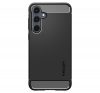 Spigen Rugged Armor Samsung Galaxy A55 5G tok, Matte Black, fekete ACS07500