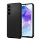 Spigen Liquid Air Samsung Galaxy A55 5G tok, Matte Black, fekete ACS07526