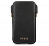 Guess Saffiano GUHCP12LSAPSBK 6,7" telefontartó táska, fekete