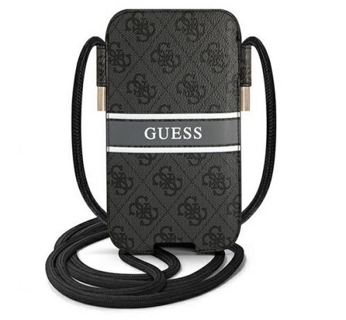 Guess 4G Stripe GUPHM4GDGR 6,1" telefontartó táska, szürke 