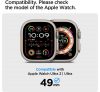 Spigen Lock Fit Apple Watch Ultra 2/1 (49mm) tok, fekete