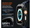 Spigen Lock Fit Apple Watch Ultra 2/1 (49mm) tok, fekete