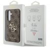 Guess 4G Big Metal Logo Samsung Galaxy A55 hátlap tok, barna, CSA554GMGBR