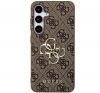 Guess 4G Big Metal Logo Samsung Galaxy A55 hátlap tok, barna, CSA554GMGBR