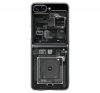 Spigen Air Skin Samsung Galaxy Z Flip5 tok, Zero one, fekete