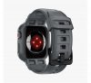 Spigen Rugged Armor Pro Apple Watch 9/8/7 (45mm) /SE (2nd/1st Gen)/6/5/4 (44mm)  tok, sötétszürke