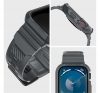 Spigen Rugged Armor Pro Apple Watch 9/8/7 (45mm) /SE (2nd/1st Gen)/6/5/4 (44mm)  tok, sötétszürke