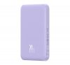 Baseus Mágneses Mini Powerbank, 5000mAh, 20W, lila