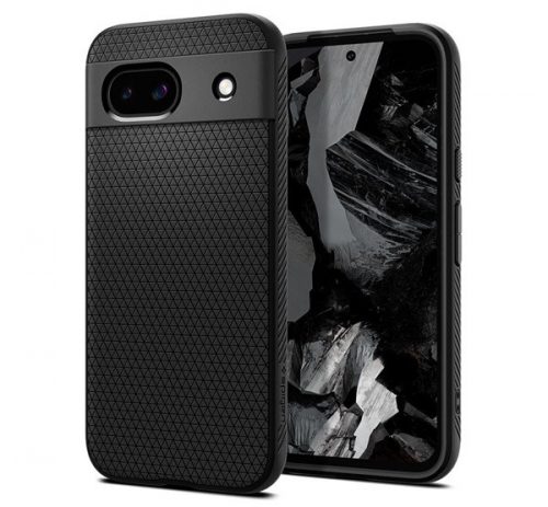 Spigen Liquid Air Google Pixel 8A tok, Matte Black, fekete