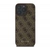 Guess 4G Classic Apple iPhone 16 Pro hátlap tok, barna GUHCP16LG4GFBR