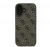 Guess 4G Classic Apple iPhone 16 Plus hátlap tok, barna GUHCP16MG4GFBR