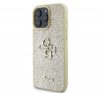 Guess Fixed Glitter Big 4G Apple iPhone 16 Pro Max hátlap tok, arany 